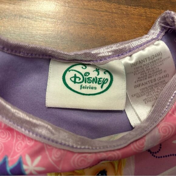 Disney Fairies Tinkerbell 2 piece pajama set - Picture 6 of 8